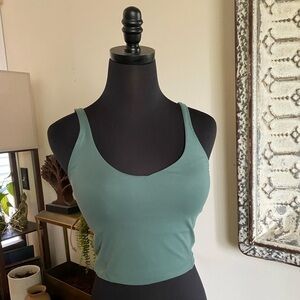 Gilly Hicks Green Recharge Tank Top With padding